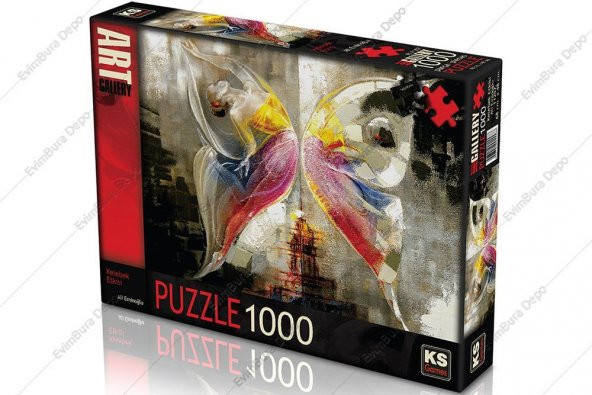 KS Games Puzzle Art Gallery Kelebek Etkisi 1000 Parça 68x48 cm 11257