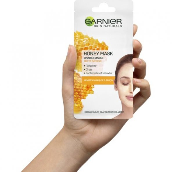 GARNIER SKIN NATURALS ONARICI HONEY MASKE 8ML - 3