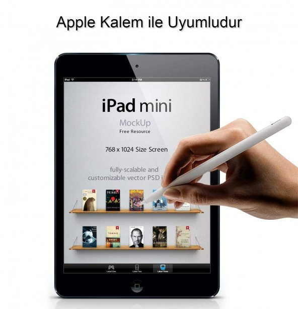 Apple iPad Mini 3 Kırılmaz Temperli Ekran Koruyucu Cam - 3