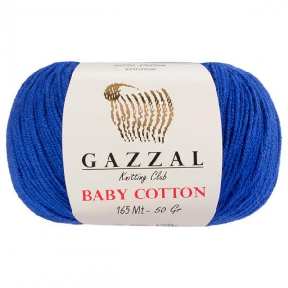 Gazzal Baby Cotton 3421 Pamuklu Amigurumi İpi