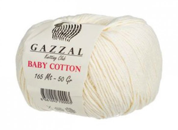 Gazzal Baby Cotton 3437 Pamuklu Amigurumi İpi