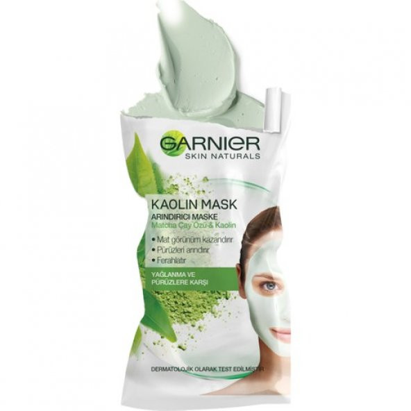 GARNIER SKIN NATURALS ARINDIRICI MATCHA ÇAY MASKE 8ML - 2
