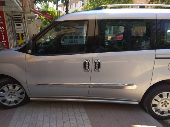 Fiat Doblo Krom Yan Kapı Çıtası 4 Parça 2010-2014