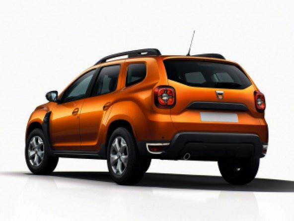 Dacıa Duster 2 2018 Üzeri Krom Arka Sis Çerçevesi 2 Parça