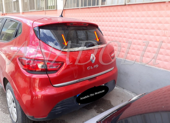 Renault Clıo 4 HB Krom Arka Cam Çıtası - 2