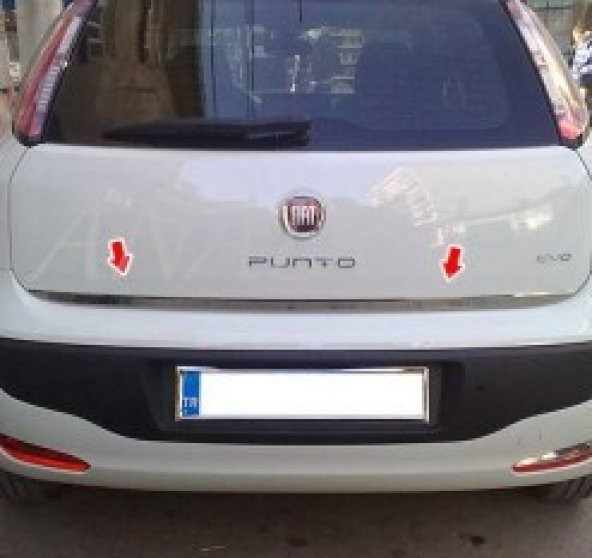 Fiat Punto Formlu Krom Bagaj Alt Çıtası