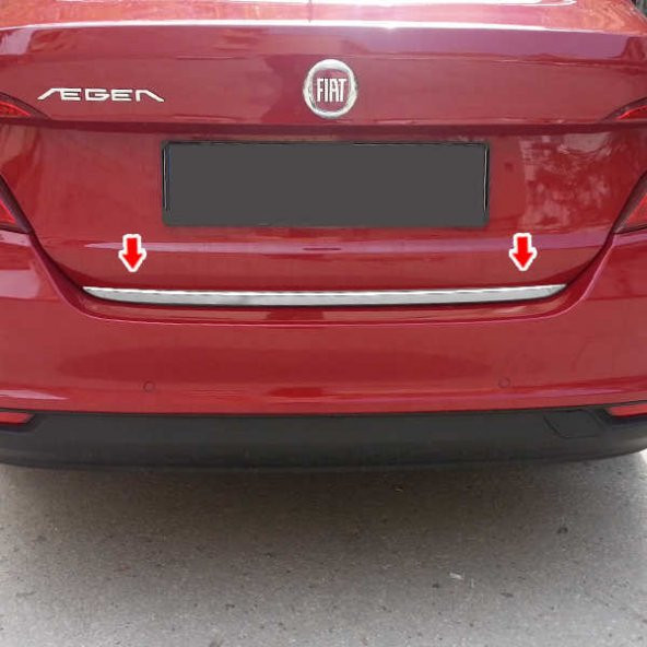 Fiat Egea Sedan Formlu Krom Bagaj Alt Çıtası