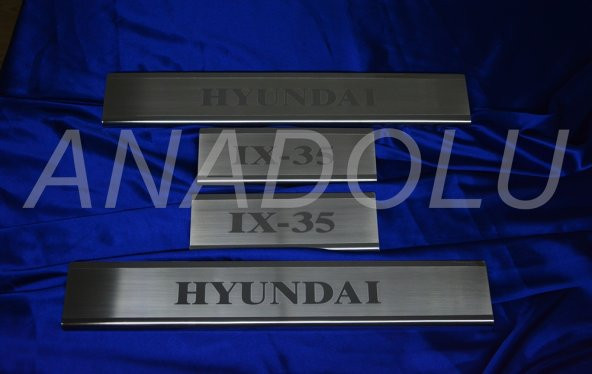 Hyundai İX 35 Krom Kapı Eşiği 4 Parça