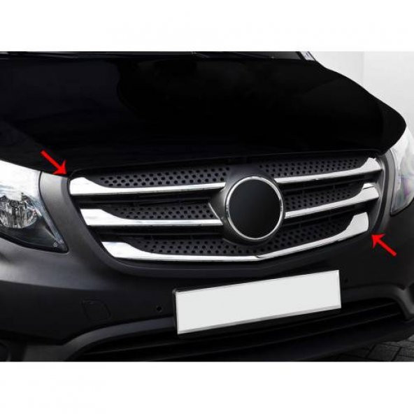 Mercedes Vito Krom Ön Panjur 5 Parça 2015 Üzeri