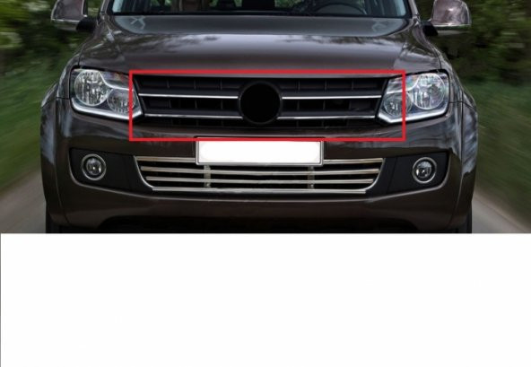 Volkswagen Amarok Krom Ön Panjur 4 Parça 2010 Üzeri İNCE KISIM