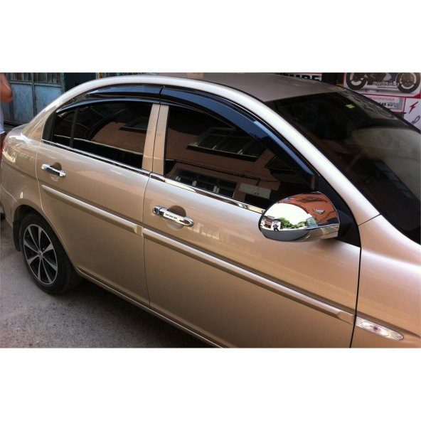 Hyundai Accent Era ABS Krom Ayna Kapağı 2 Parça 2006 Üzeri