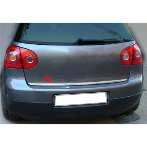 Volkswagen Golf 5 Formlu Krom Bagaj Alt Çıtası 2004-2009 - 1