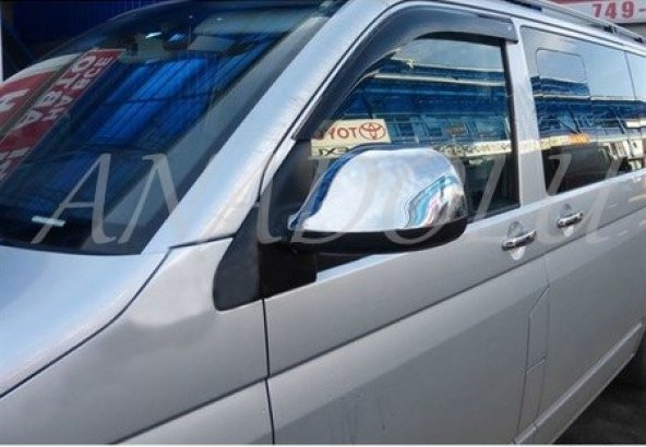 Volkwagen T6 Transporter ABS Krom Ayna Kapağı 2 Parça 2015 Üzeri - 1