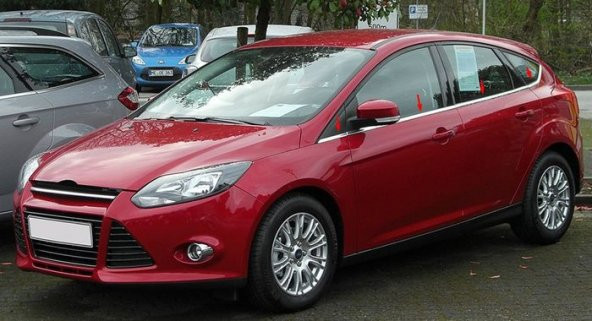 Ford Focus (HB) Krom Cam Çıtası 8 Parça 2011-2014