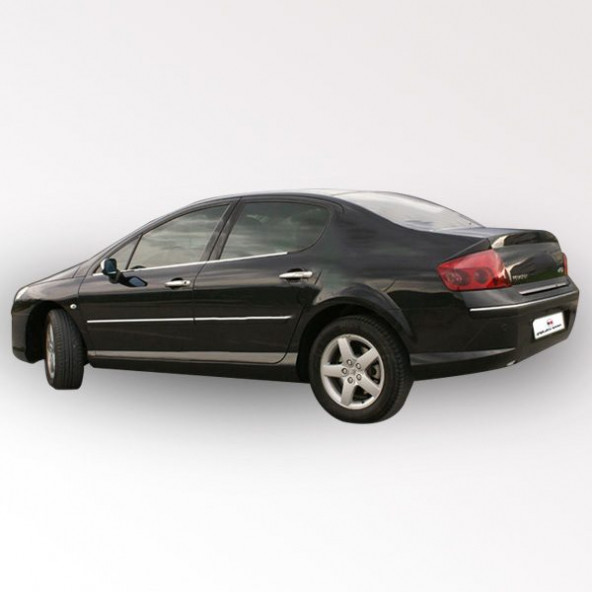 Peugeot 407 Krom Cam Çıtası 4 Parça 2005 Üzeri