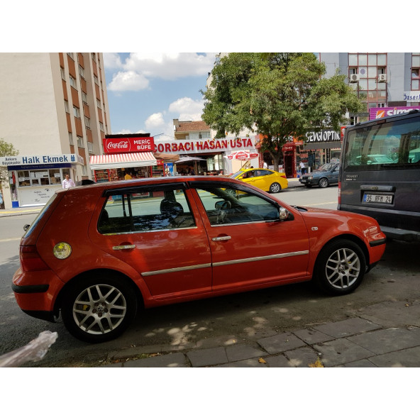 Volkswagen Golf 4 Krom Cam Çıtası 4 Parça 1998-2004