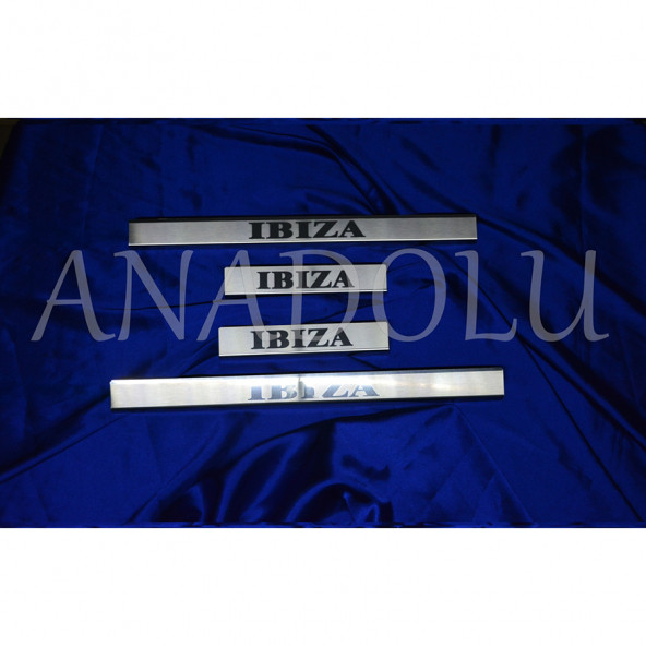 Seat İbiza Krom Kapı Eşiği 4 Parça 2009-2017