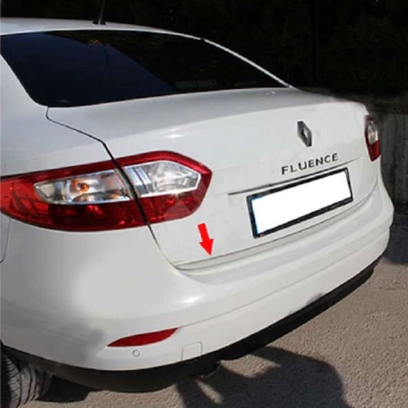 Renault Fluence Formlu Krom Bagaj Alt Çıtası