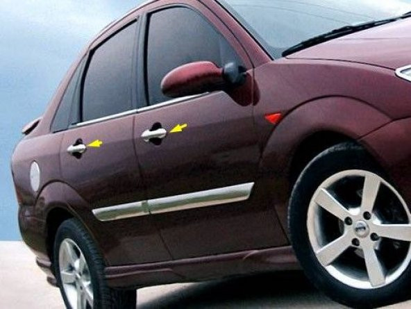 Ford Focus 1 Krom Kapı Kolu 4 Kapı 1998-2005 HB ve SEDAN - 1
