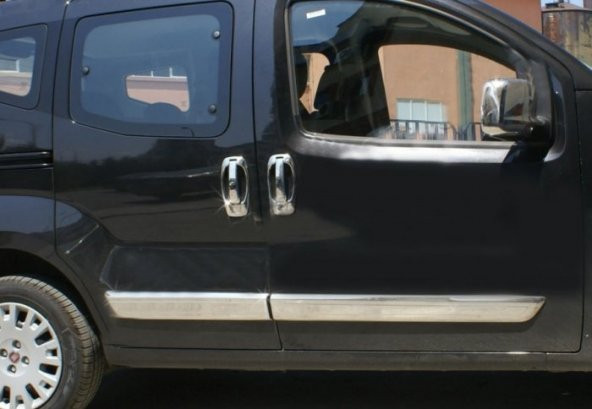 Fiat Fiorino Krom Yan Kapı Çıtası 4 Parça 2008 Üzeri Pasl.Çelik