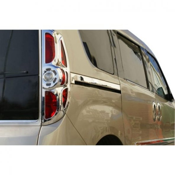Fiat Doblo Krom Sürgü Nikelajı 2 Parça 2010-2015 Paslanmaz Çelik - 2