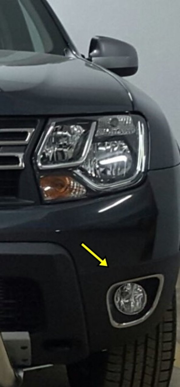 Dacia Duster Krom Sis Farı Çerçevesi 2 Parça 2010 Üzeri