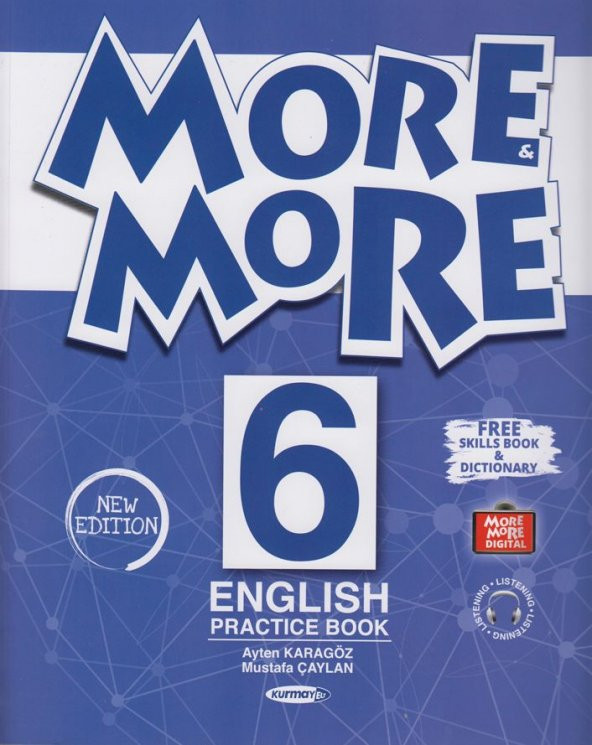 MORE & MORE ENGLISH PRACTICE BOOK + DICTIONARY + SKILLS BOOK