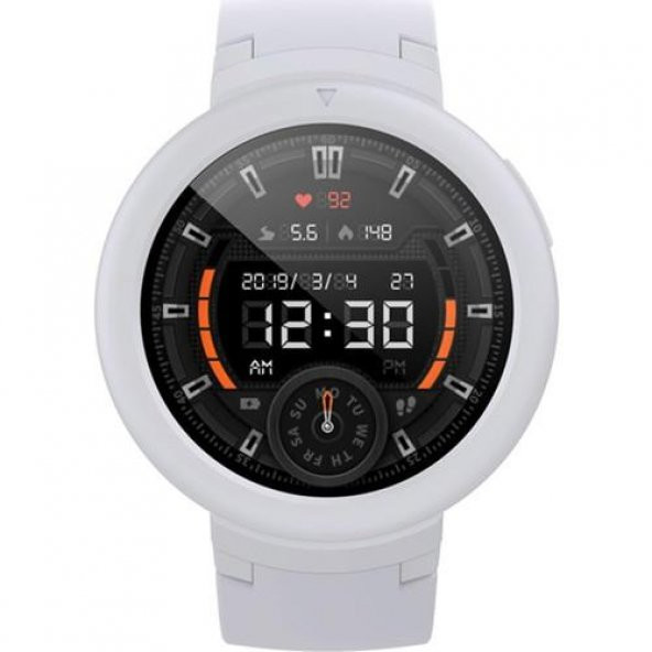 Amazfit Verge Lite Bluetooth Nabız GPS Akıllı Saat - Global Versiyon - Beyaz