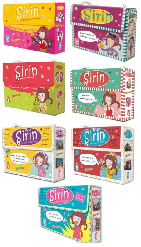 Birsen Ekim Özen Şirin Seti 7 Kutu 35 Kitap