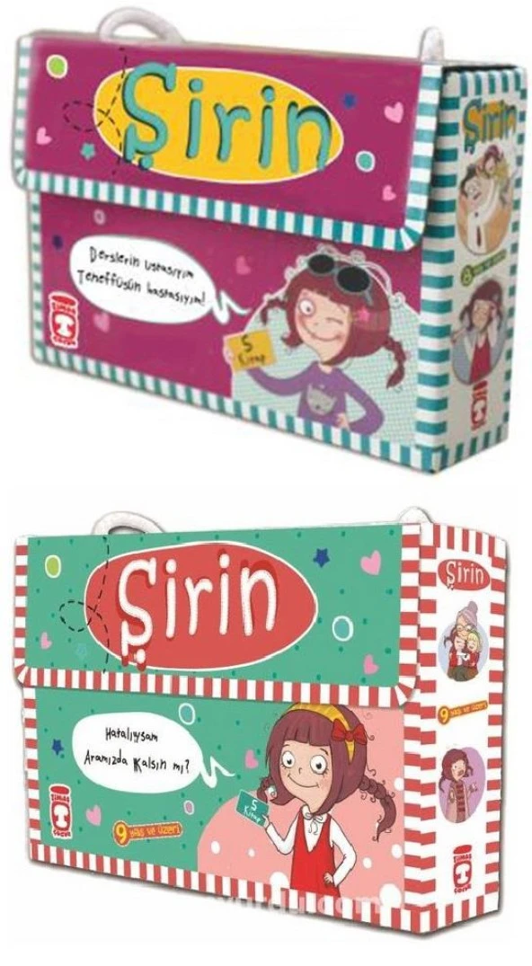 Şirin İş Başında Seti 1. ve 2. Seri 10 Kitap