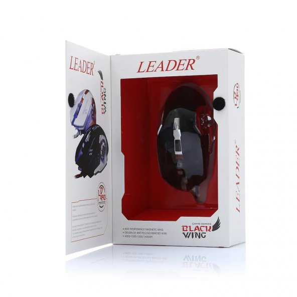 Leader LD-490 Kablolu Optik Oyun Mouse - 4