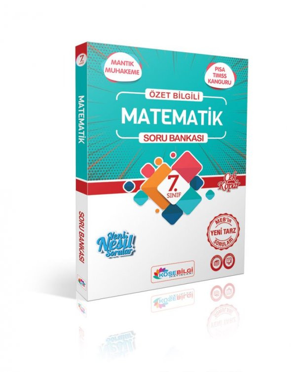 7. Sınıf Matematik Özet Bilgili Soru Bankası -2021 KöşeBilgi Yayınları
