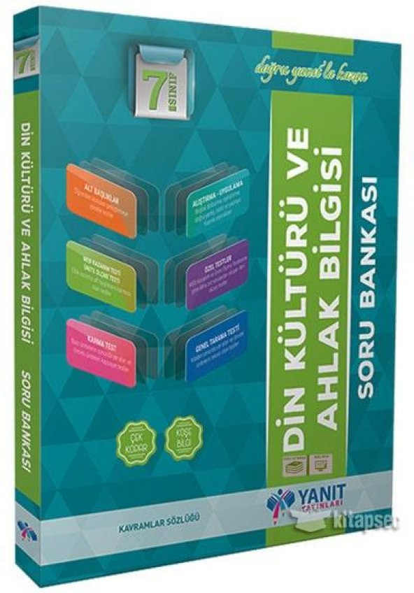 6. Sınıf Din Kültürü ve Ahlak Bilgisi Soru Bankası -2021 Yanıt Yayınları