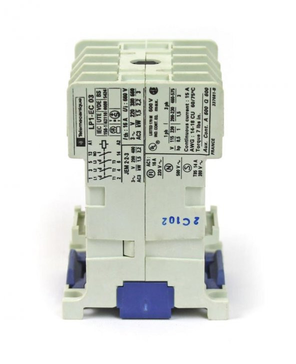 Telemecanique Kontaktör LP1-EC03 16 A 2.2 kW 3Hp