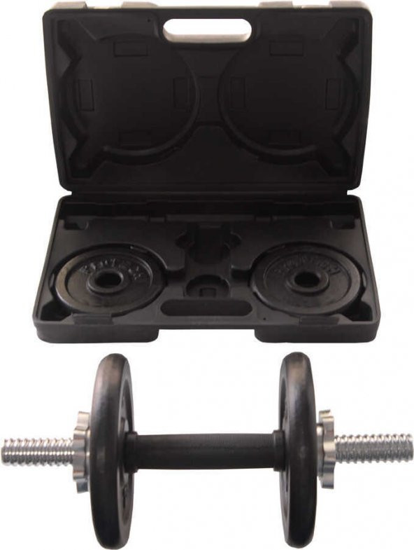 Protech Döküm 15 Kg Çantada Dambıl Set - 9