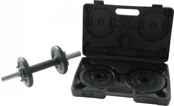 Protech Döküm 15 Kg Çantada Dambıl Set - 2