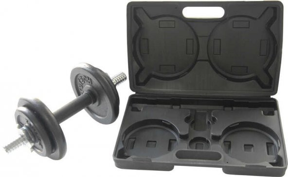 Protech Döküm 15 Kg Çantada Dambıl Set - 5