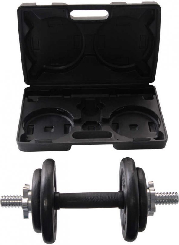 Protech Döküm 15 Kg Çantada Dambıl Set - 6