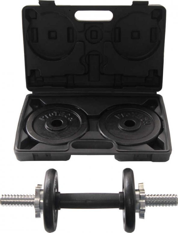 Protech Döküm 15 Kg Çantada Dambıl Set - 8