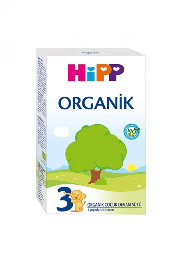 Hipp 3 Organik Devam Sütü 300 gr