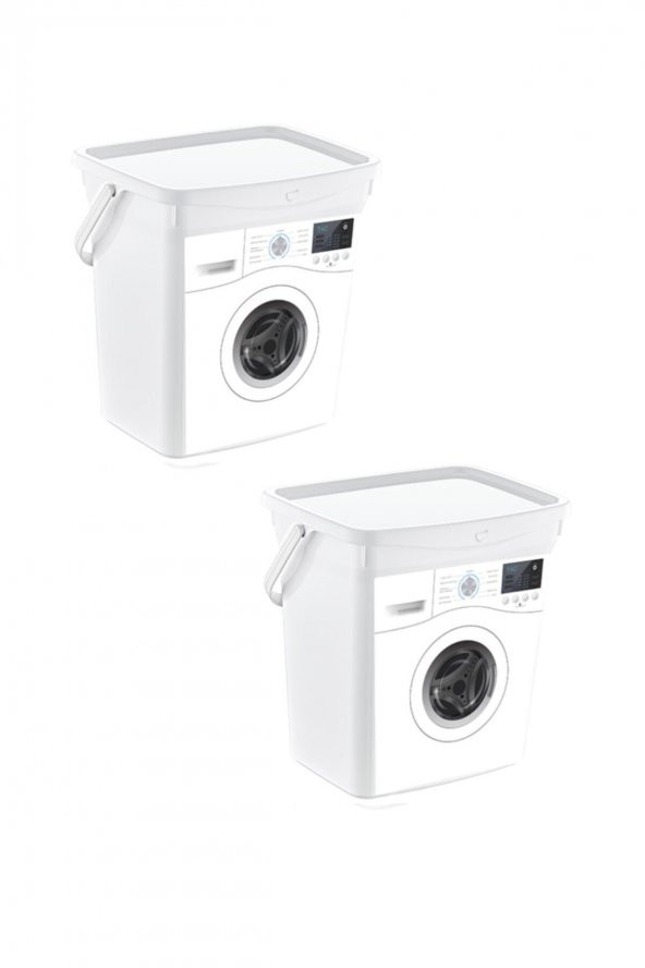 2li Deterjan Kutusu 6 LT. Çamaşır Makinası Desenli