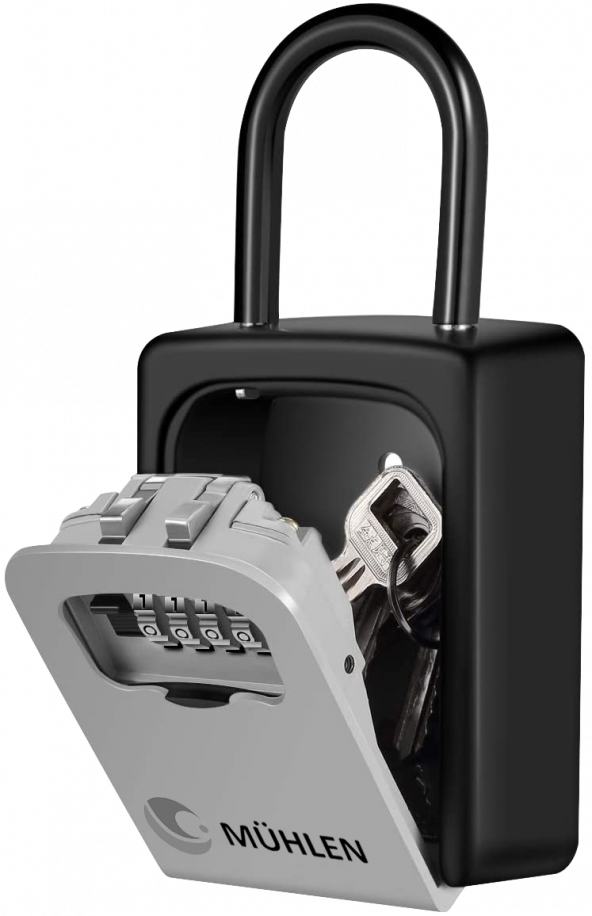 Mühlen Safe Key 4 Şifreli Çelik Kasa Anahtar Kasası Kutusu Anahtarlık - 2