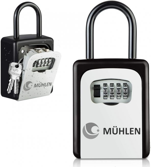 Mühlen Safe Key 4 Şifreli Çelik Kasa Anahtar Kasası Kutusu Anahtarlık - 4