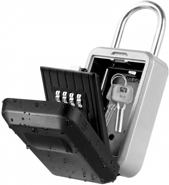 Mühlen Safe Key 7 Şifreli Çelik Kasa Anahtar Kasası Kutusu Anahtarlık - 6