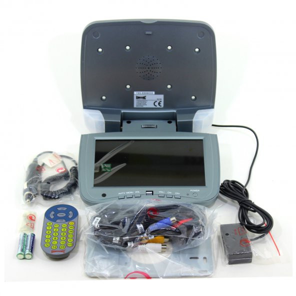 Kamosonic KS 705 Vip 7inch Tavan Katlanır TV Lcd Monitör Araç G - 5