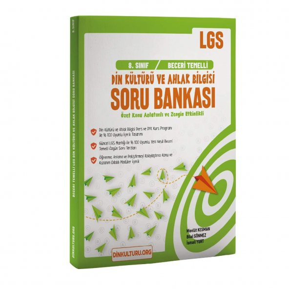 KESMAN KİTAP 8.Sınıf LGS Din Kültürü Soru Bankası