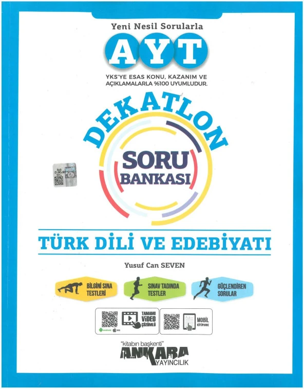 Ankara AYT Türk Dili ve Edebiyatı Dekatlon Soru Bankası