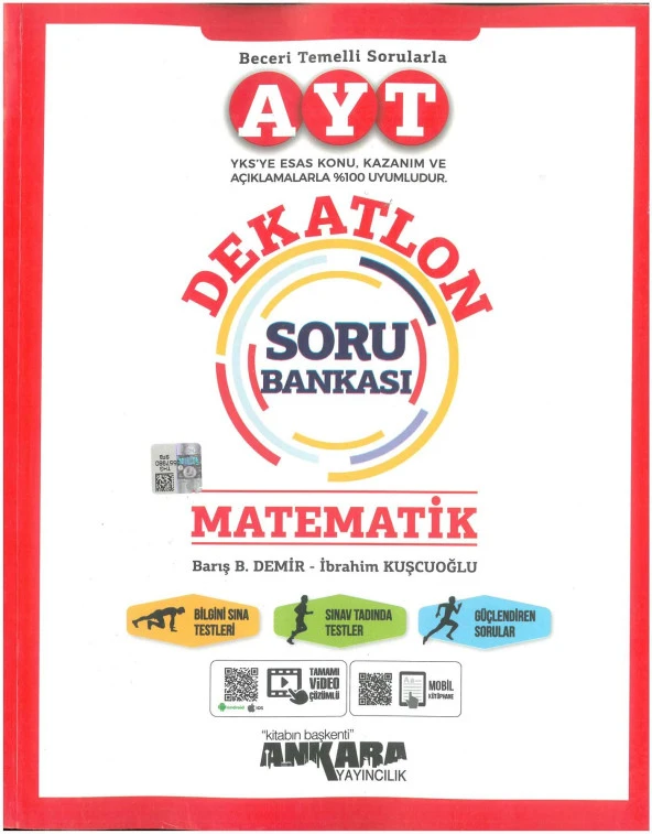 Ankara AYT Matematik Dekatlon Soru Bankası