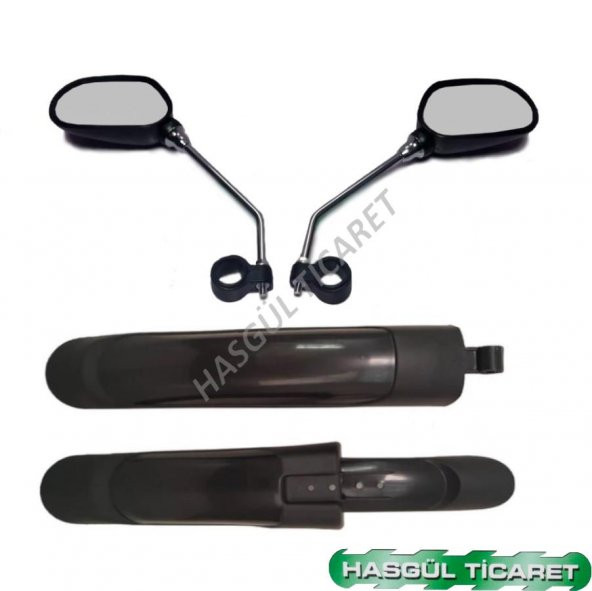 HSGL BİSİKLET REFLEKTÖRLÜ JY 102 AYNA ÇAMURLUK AKSESUAR SET