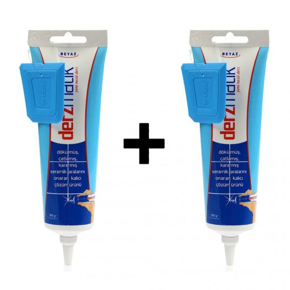 Derzmatik Gaga Uçlu Derz Dolgusu 380 Gr 2 Adet Beyaz